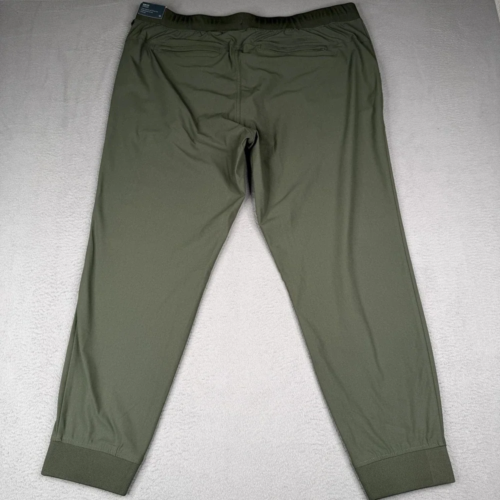 VRST Pants Mens 2XL Olive Limitless Jogger Slim Performance Moisture-Wicking